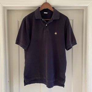 Brooks Brothers 346 Polo Shirt. Navy. Size M